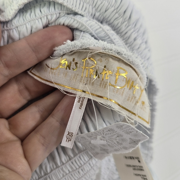 NWT Jen's Pirate Booty Free People Collab Bethany Puff Sleeve Blouse XS - Picture 8 of 11